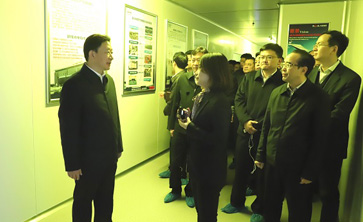 湖北省宜昌市党政代表团周霁书记一行参观考察成都路维